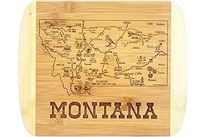A Slice of Life Montana State Serving and Cutting Board