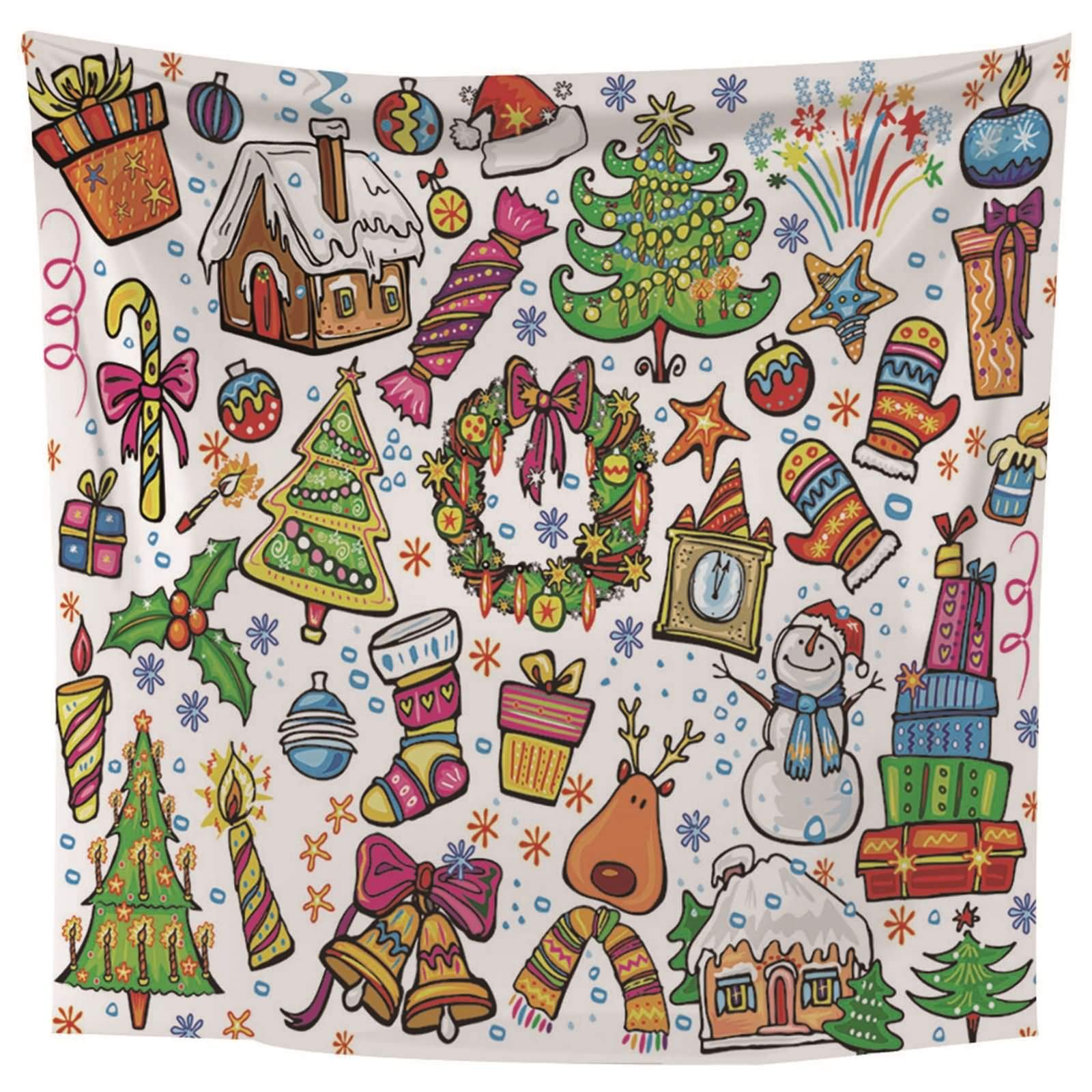 Tenture murale de Noël pour chambre et salon : créez une ambiance magique