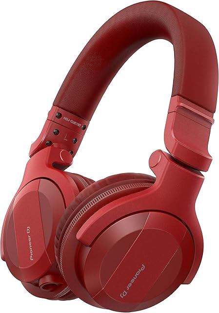 Pioneer Dj Hdjcue1Btr Słuchawki, Czerwony, 1 Sztuka