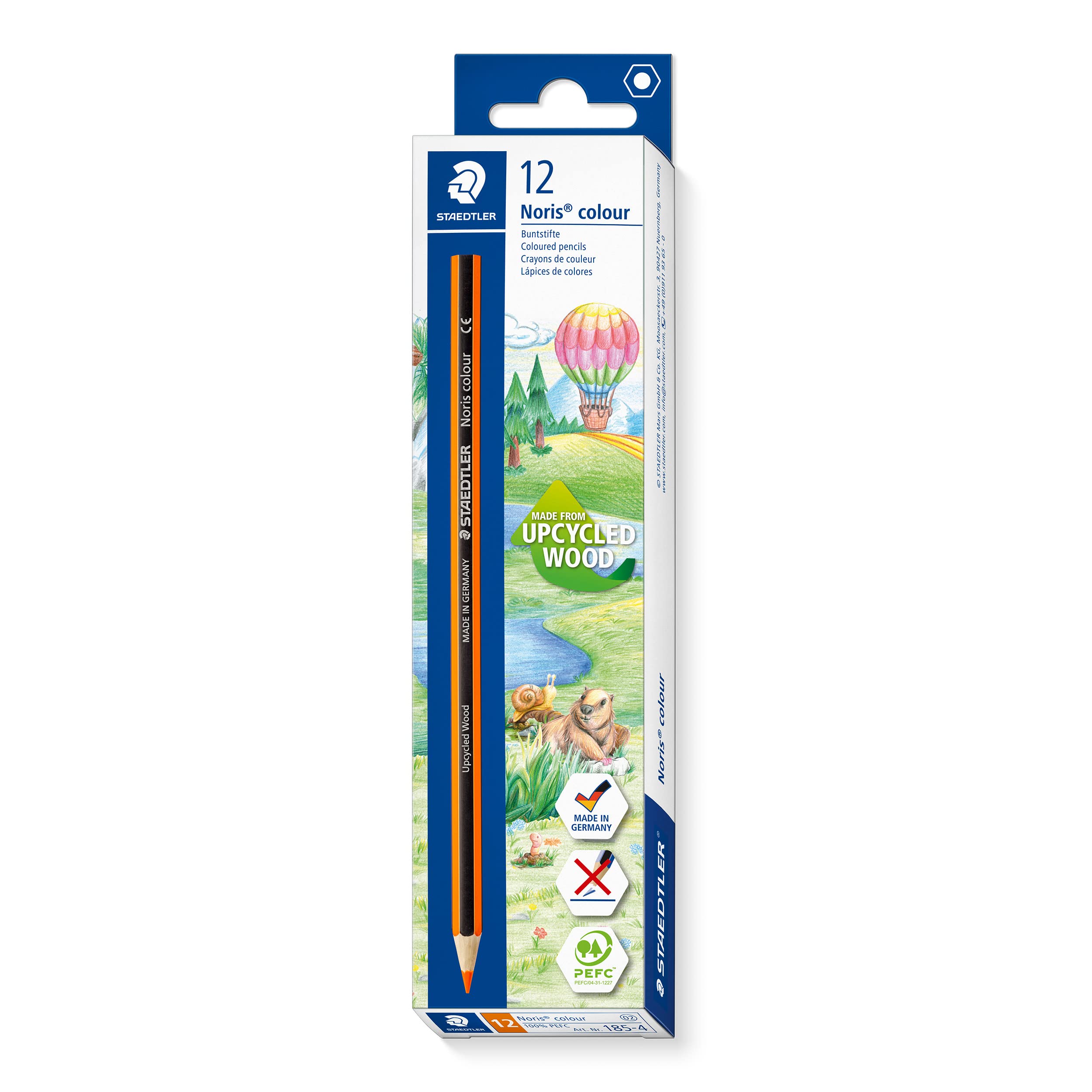 Matite Colorate Staedtler Noris | Set 24 Pezzi | Mine Resistenti - Foto 4