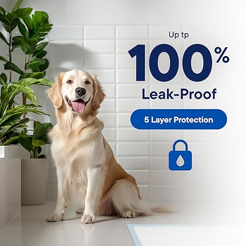 Miniatura 3 de Almohadillas desechables para entrenamiento de mascotas, de 34 x 36 pulgadas, 100 unidades, para razas extragrandes, a prueba de fugas, paquete a