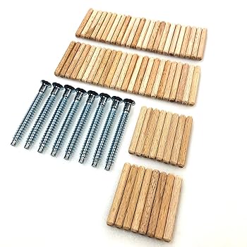 j ページ 42Pcs Wood Dowel Pins Compatible with IKEA Part 101339