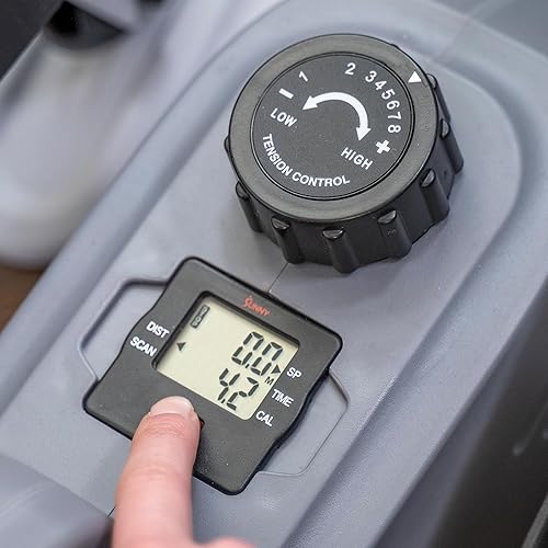 Vista 10 de Sunny Health & Fitness Mini máquina elíptica 2 en 1, ejercicio portátil para debajo del escritorio, para entrenamiento en casa de personas mayores