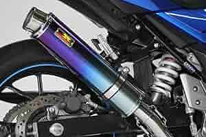 専用Realize GSX250R Aria カール(TypeC) マフラー Realize GSX250R マフラー Aria チタン カールTypeCアウトレ