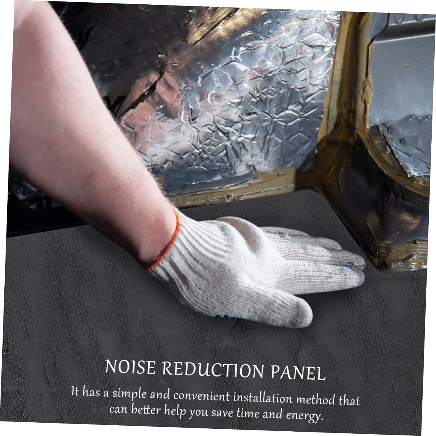 Car Sound Insulation Board Thick Noise Reduction Panel for Automotive Vibration Damping and Sound Absorption Multi-use Soundproof Pad for Walls Ceilings Doors