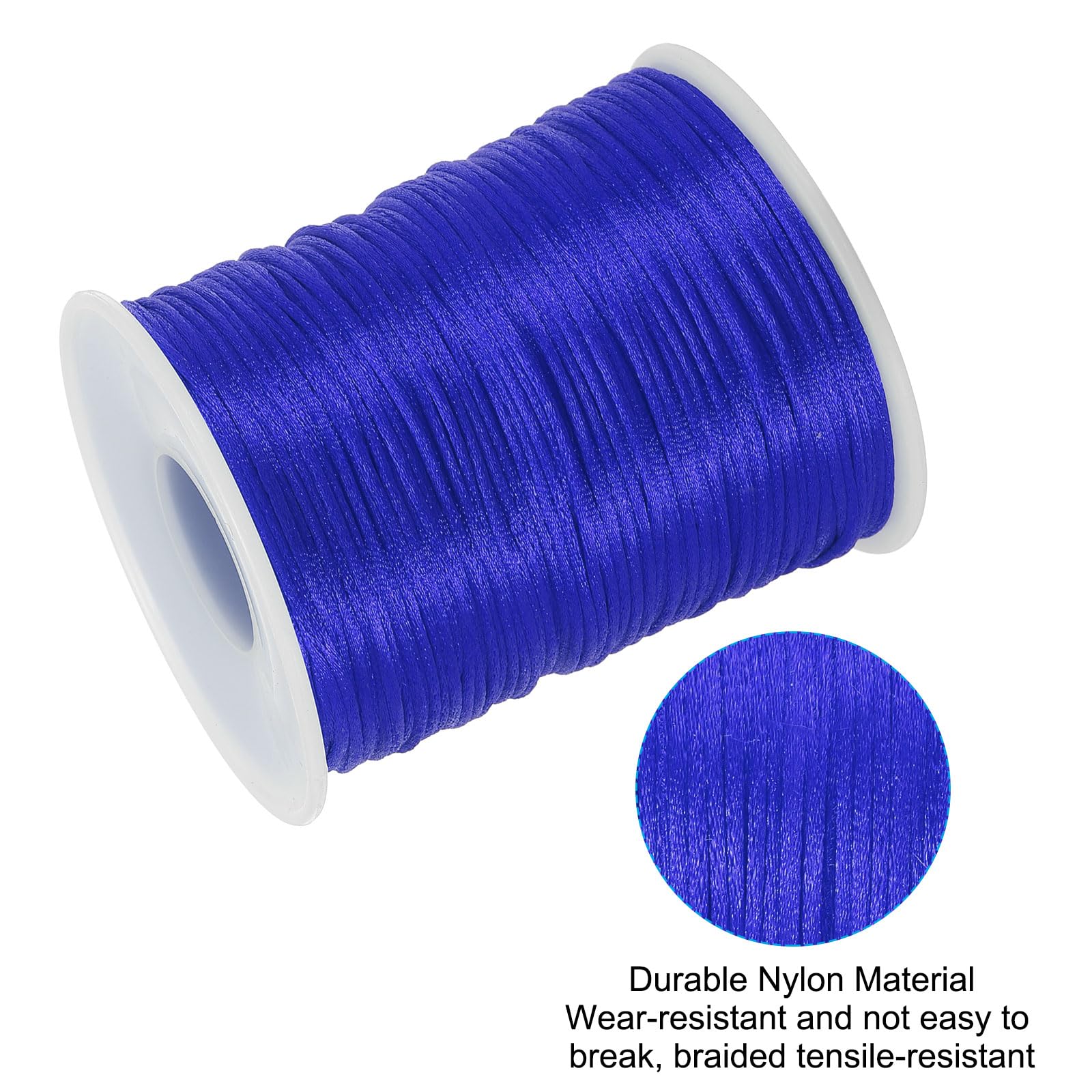PATIKIL 1.5mm x 109 Yard Nylon Satin Cord - Image 4