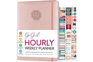 Go Girl Planner Pro 2023-2024: Weekly Hourly Work and Life Planner