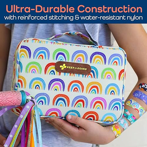 Miniatura 10 de KeepGoing - Kit de primeros auxilios para el hogar grande para niños, 270 piezas, kit de primeros auxilios para automóvil, hogar, dormitorio y barco