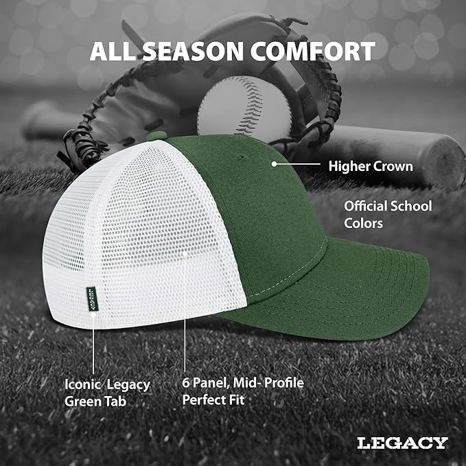 Gorra Snapback Legacy NCAA Dartmouth Big Green Unisex Adulto miniatura 4