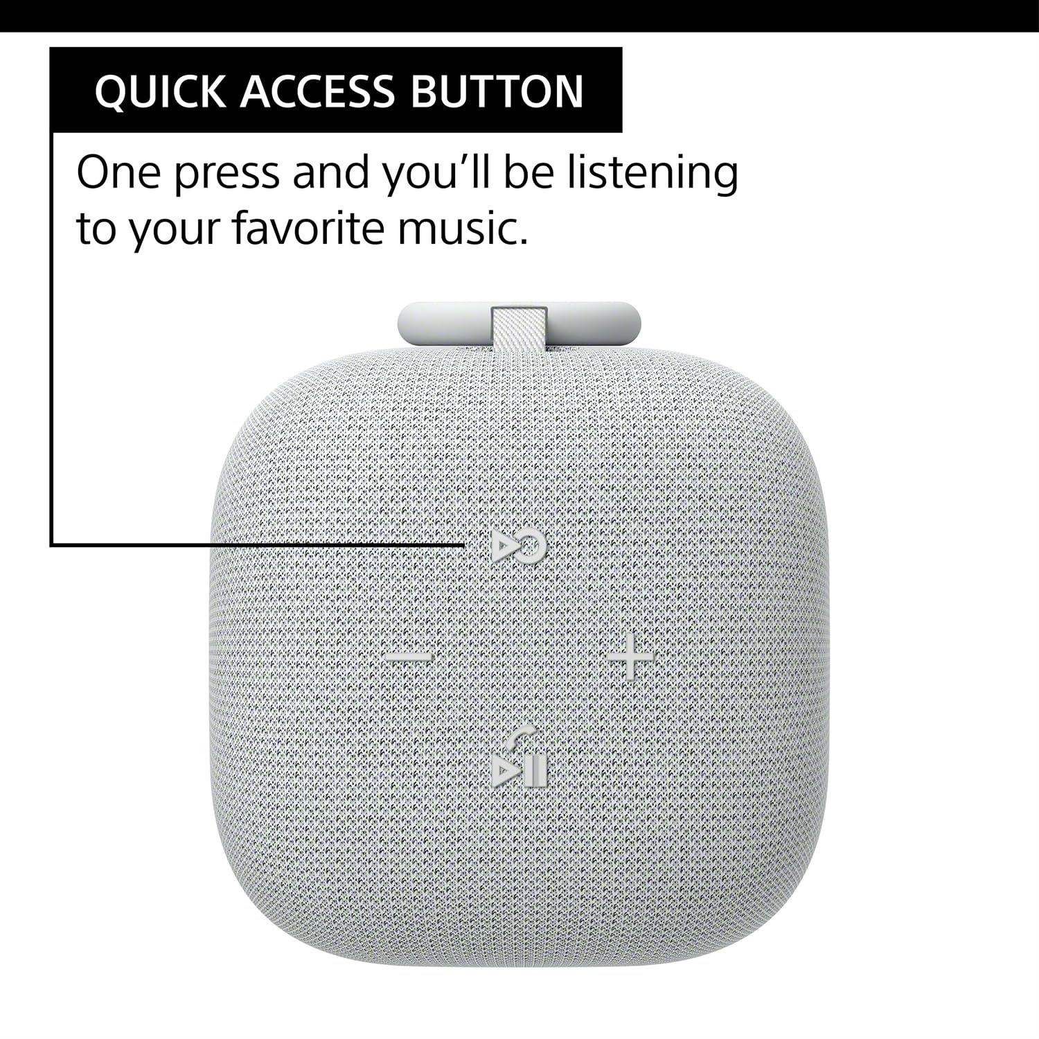 ソニー LinkBuds Speaker ライトグレー SRS-LS1 Sony LinkBuds Portable Wireless Speaker in Light Gray