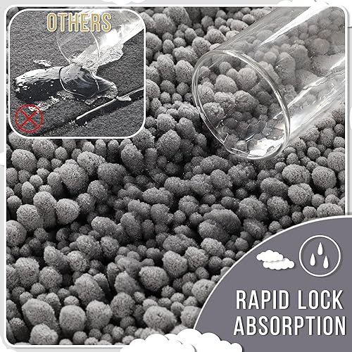 Miniatura 5 de Yimobra - Tapete corredor para baño, habitación de niños, dormitorio, sala de estar y hogar, suave, largo y grueso, superabsorbente y