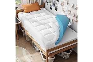 ELEMUSE Twin XL Mattress Topper Cooling Memory Foam