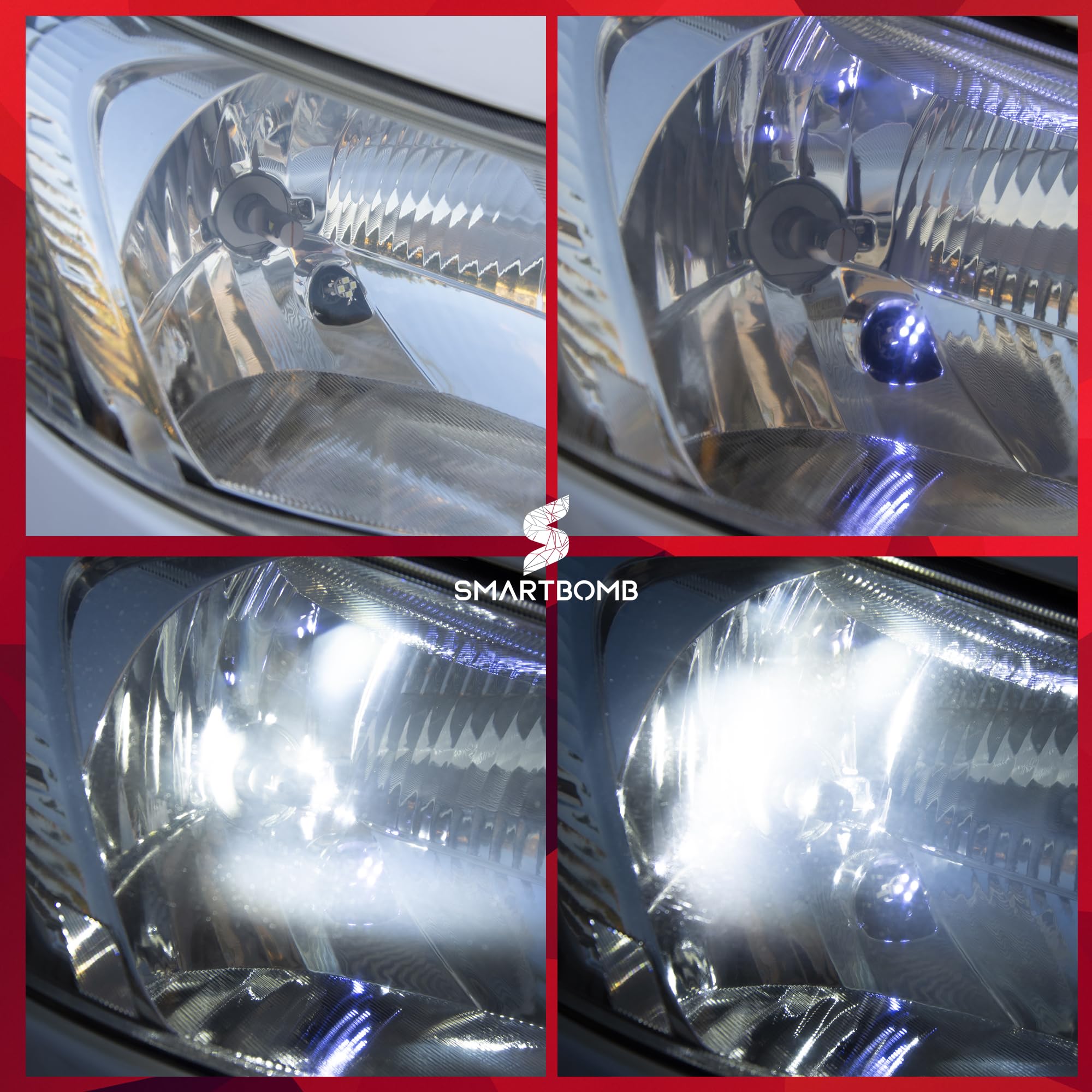 Kit completo LUCI LAMPADE LED H4 + POSIZIONE T10 per NISSAN NV200 9000Lumen 6000K conversione luci alogeno a led CANBUS