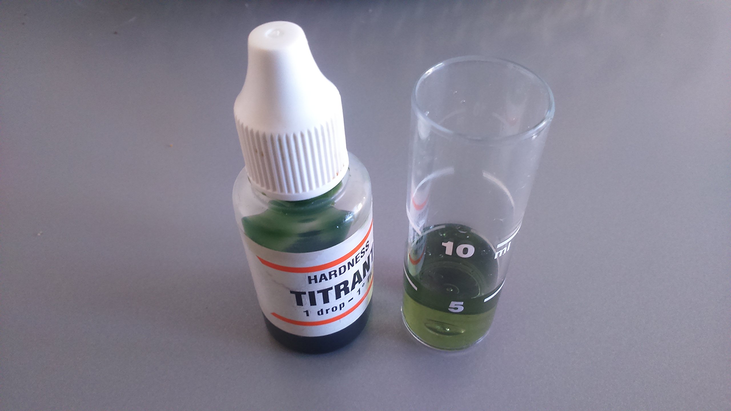 Générique Titrant Test analyse dureté totale eau, réactif unique (TH en dégré français)
