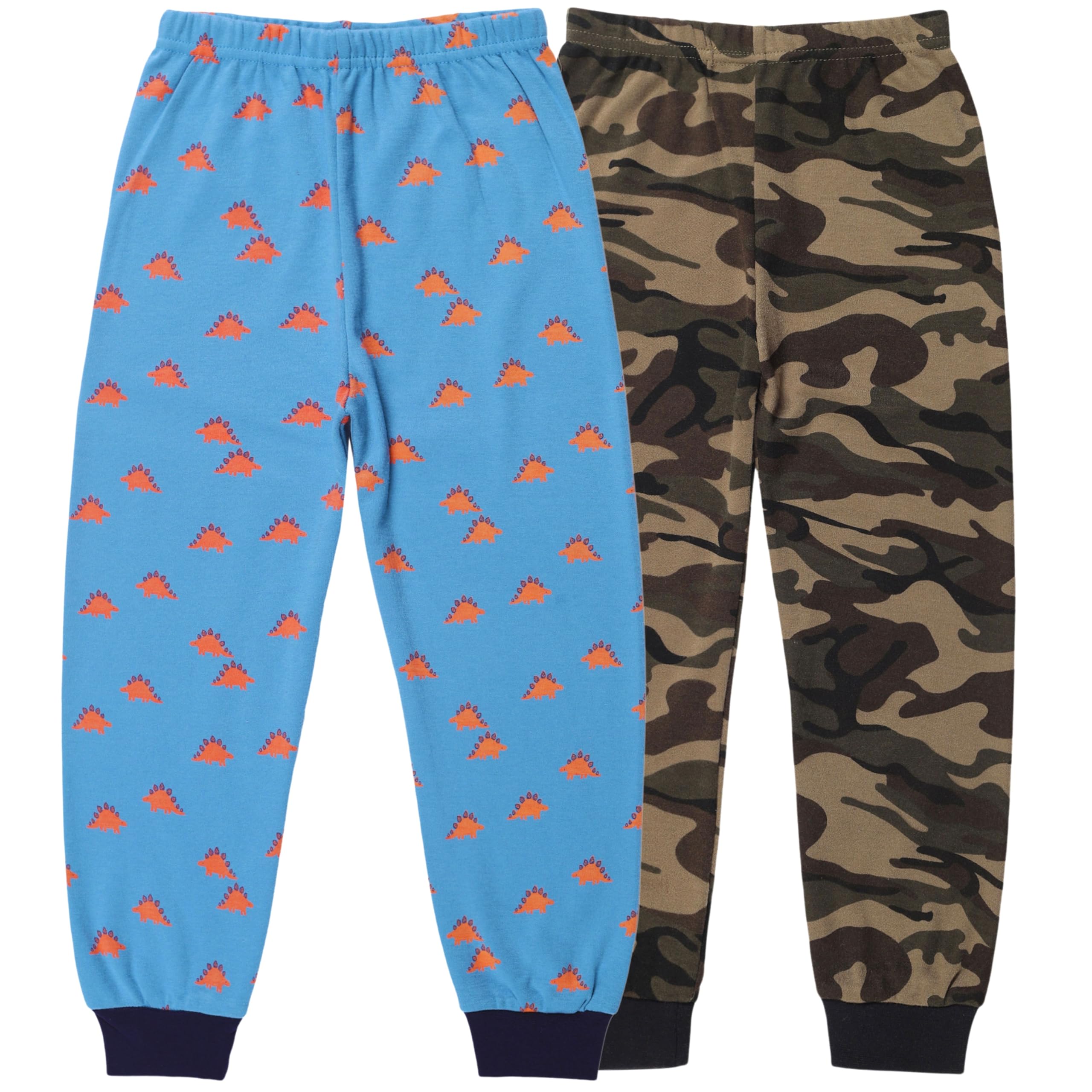 TotzTouch Boys Jogger Pant & Pajamas|Kids Track Pants|Pyjama Rib Cuff (Pack 2 / Age 6 Months to 10 Years)
