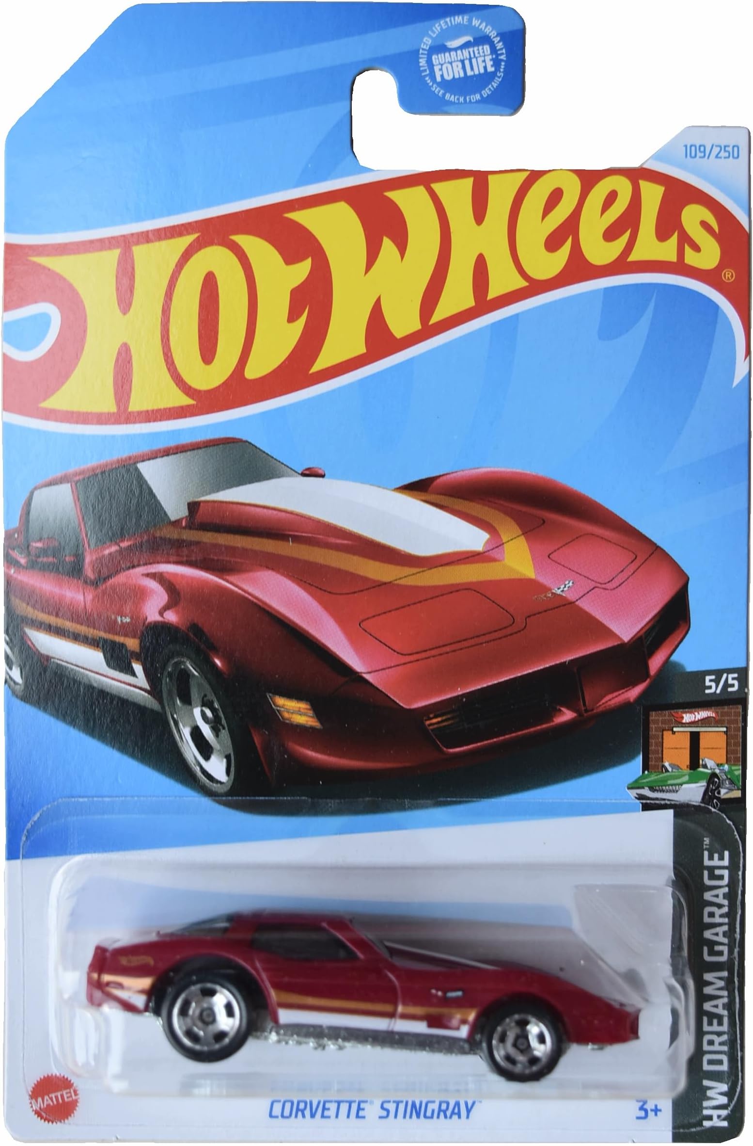 Hot Wheels Corvette Stingray, 1:64 Scale Die-cast Car