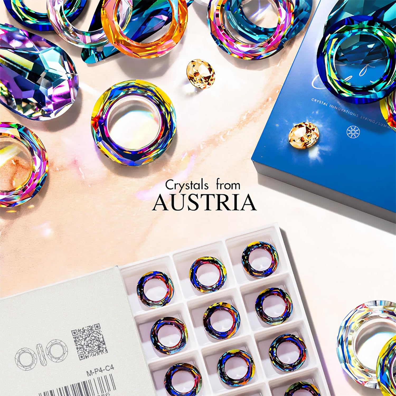 Celestial Moon Necklace – Sterling Silver Necklace with crystal ring 'I Love You to the Moon and Back' Secret Engraving | Personalized Birthstone Gift for Her Birthday, Anniversary - Image 7