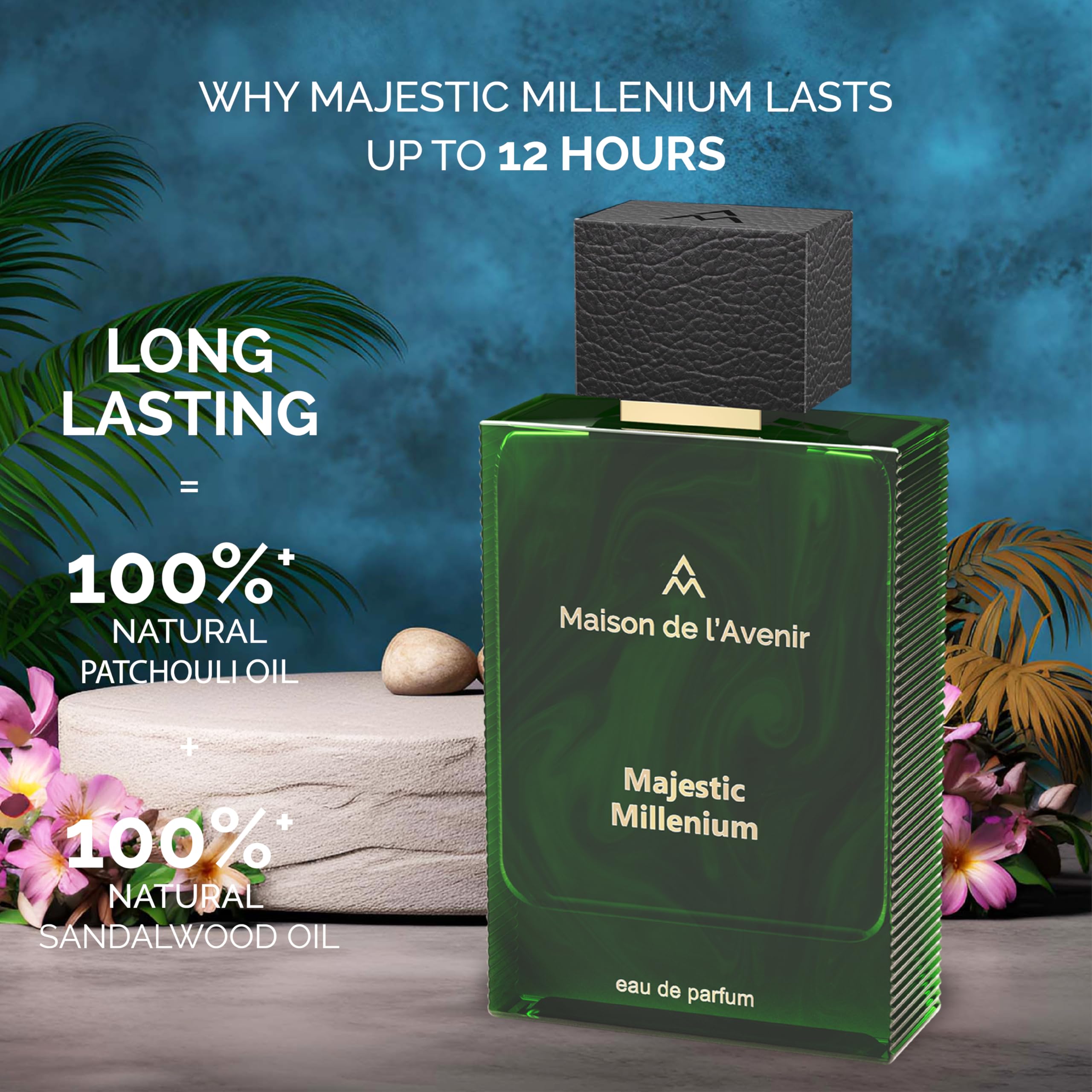 Amazon.com : Maison de l'Avenir Majestic Millennium Eau de Parfum