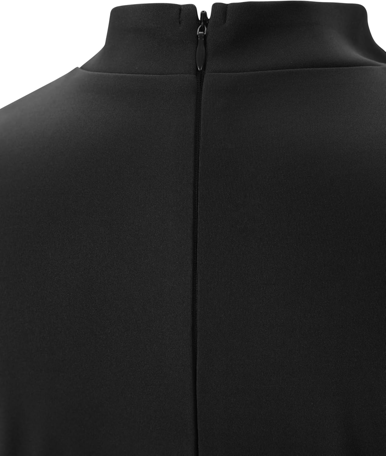 女性用 スワローテール裾 教会ドレス 聖職者タブ挿入襟 巫女 ペンシルドレス