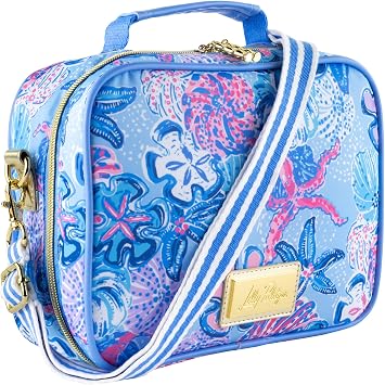 Lilly Pulitzer Insulated Lunch Box, Bahamas Beachcomer