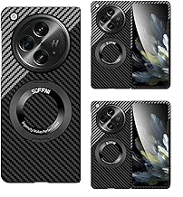 Sponsored You’re seeing this ad based on the product’s relevance to your search query.Learn more about this advertisement Hülle OnePlus Open Mobile Phone Case Carbon Fibre Wireless Charging + Rotating Ring Bracket, Curved Surface Slim Bumper Case for OnePlus Open (6)