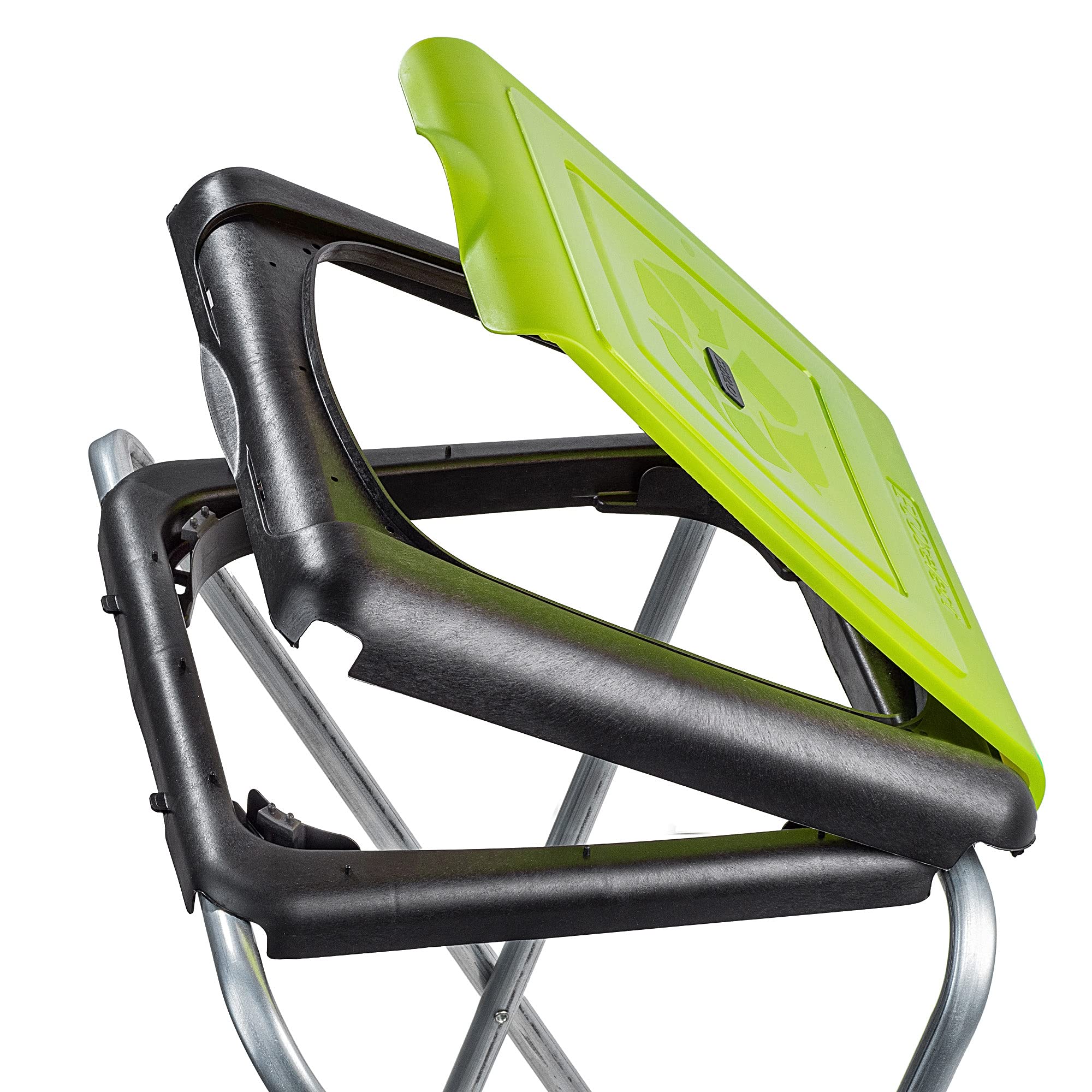 KADAX Porte-Sacs Poubelle pour Intérieur et Extérieur, Support Pratique et Efficace pour les Sacs de Recyclage, Facilitant la Gestion des Déchets (Vert)