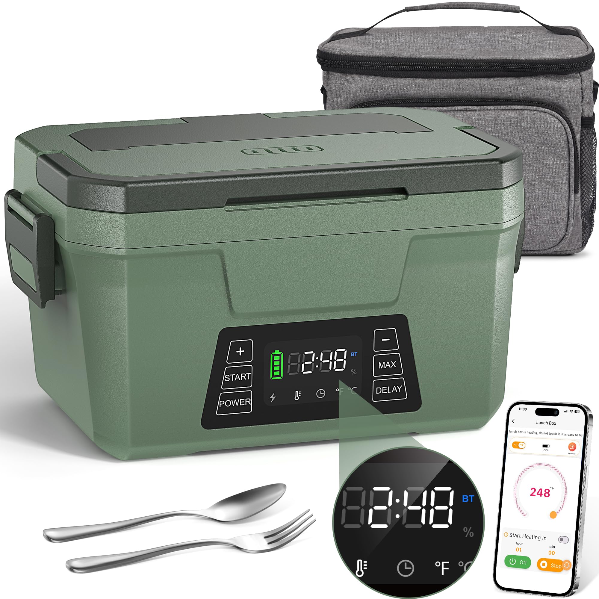 Monteka Cordless Electric Lunch Box