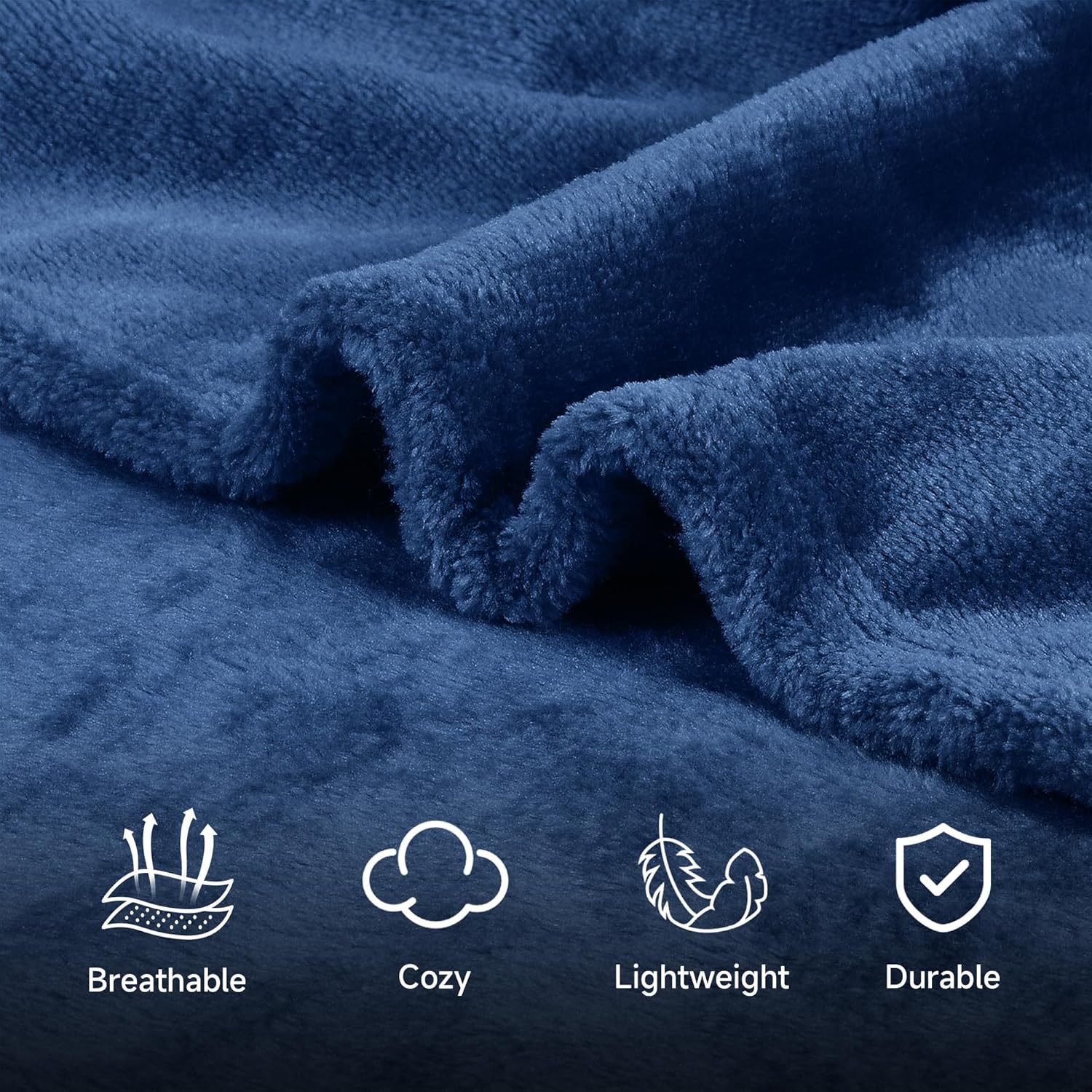 Catalonia Hooded Wearable Blanket Poncho for Adult Women Men, Fleece Wrap Blanket Cape with Hood | Warm, Soft, Cozy, Snuggly | Comfort Gift, No Sleeves