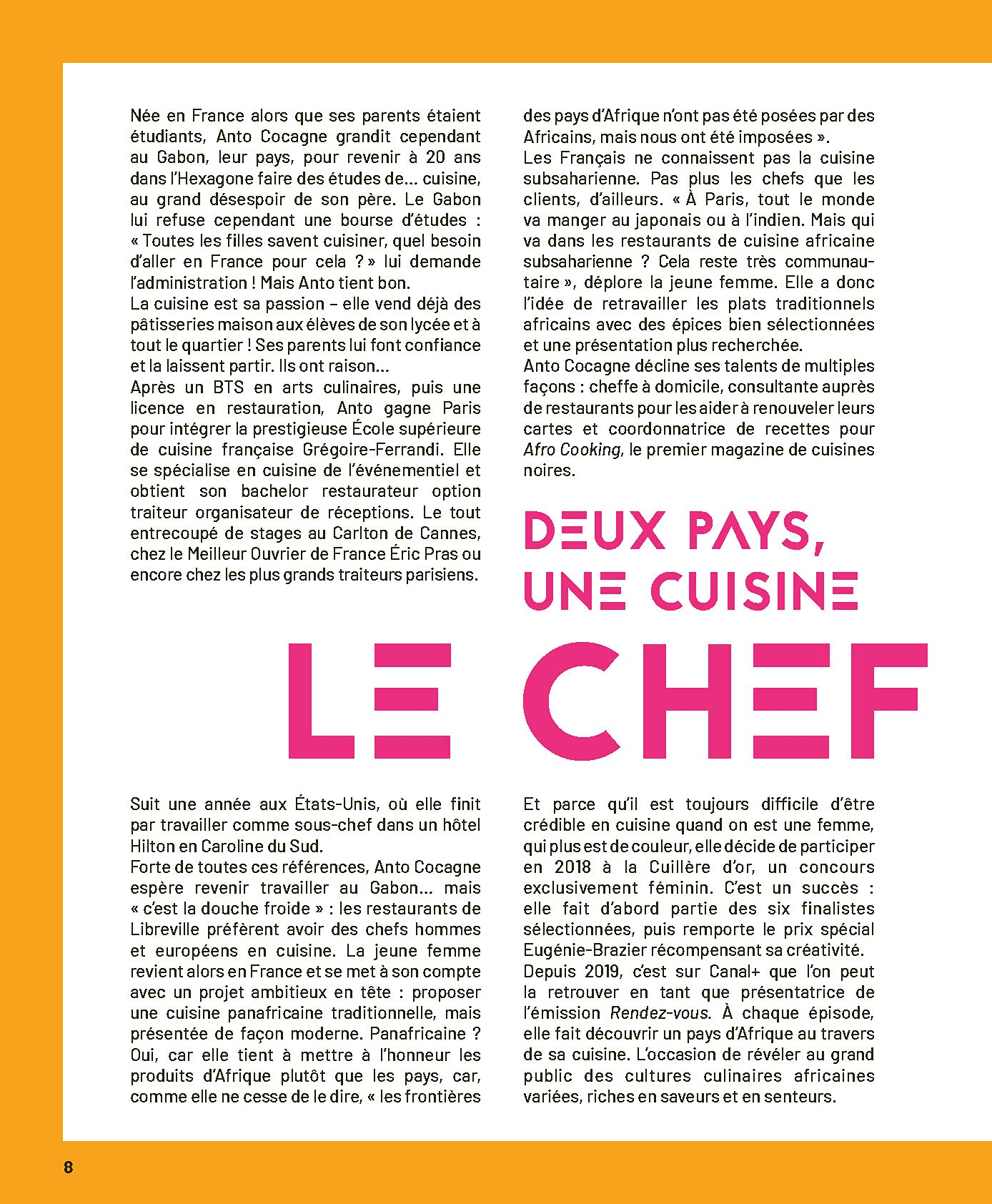 Goûts d'Afrique: Recettes et rencontres
