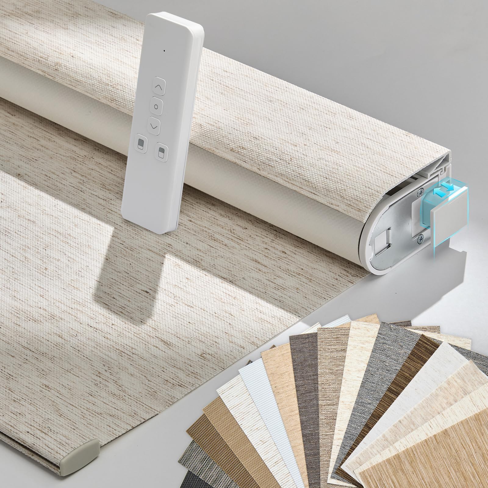 Persilux Smart Motorized Blinds with Remote