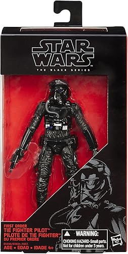 Miniatura 2 de Star Wars: El Despertar de la Fuerza, color negro, de 6 pulgadas, Primer orden TIE Luchador piloto