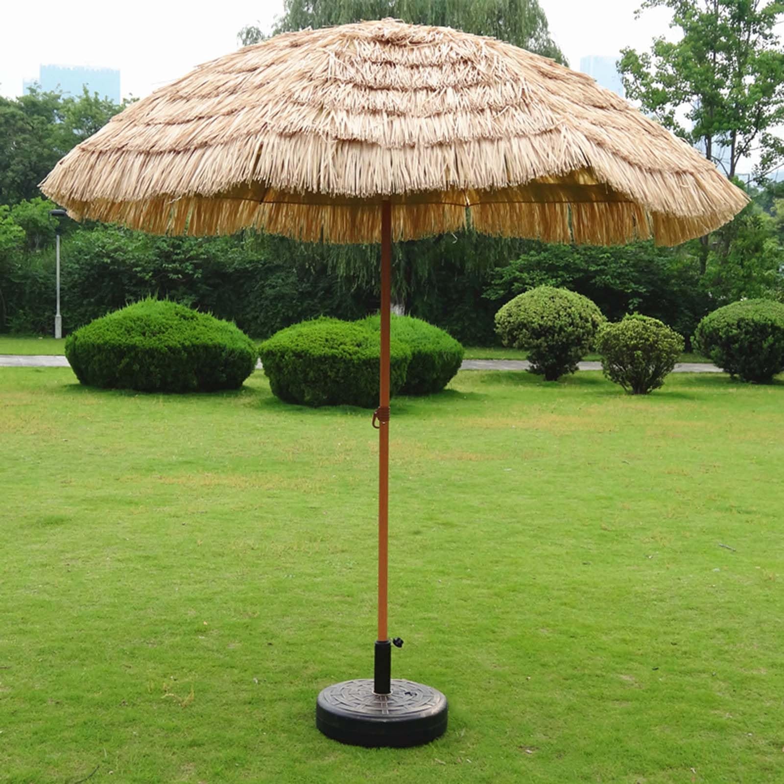 Parasol ogrodowy Haiian z 8 żeberkami, przechylanie guzików Tiki Parasol, parasol na balkony,Baseny i podwórka