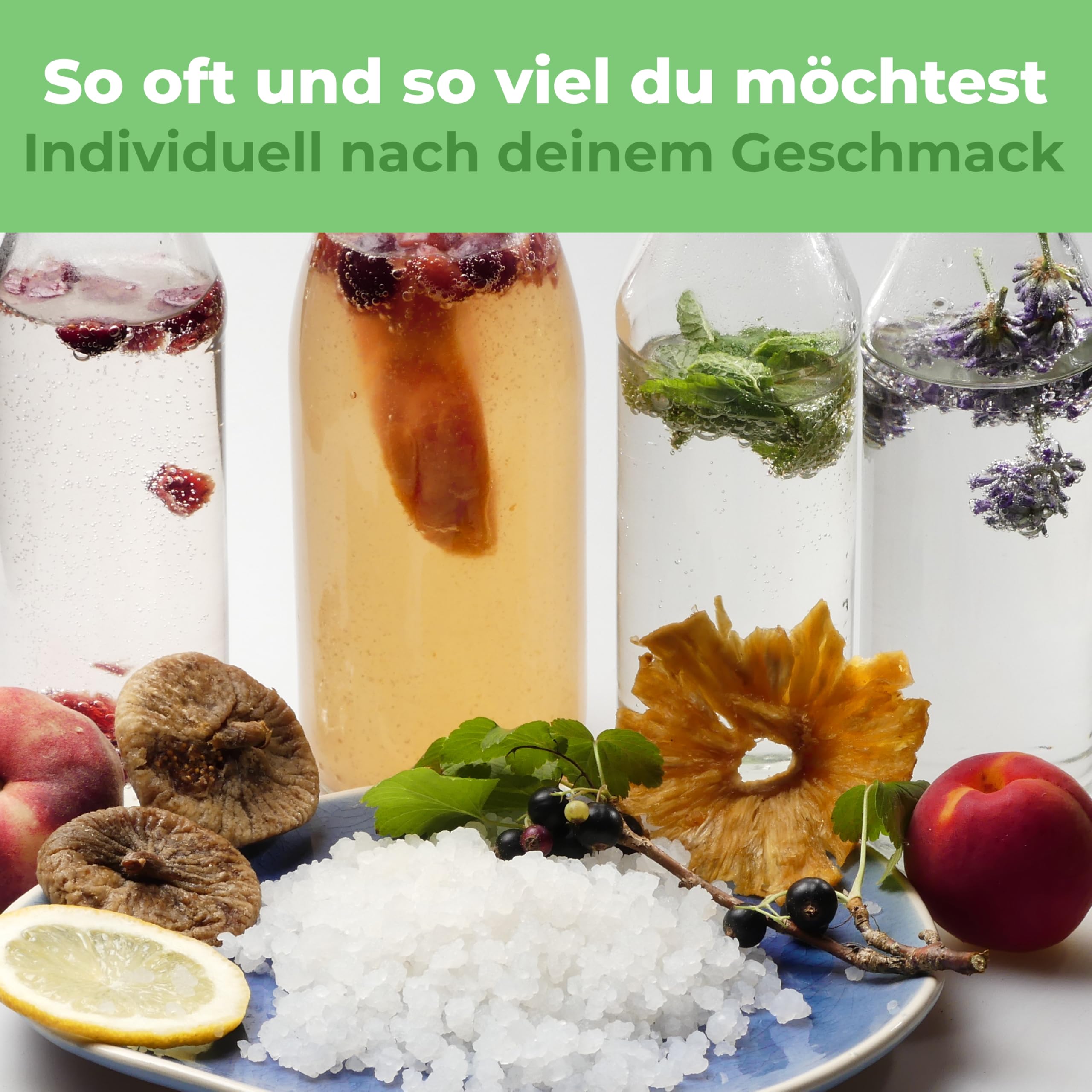 Curly Superfood Bio Wasserkefir Kristalle 30g inkl. Anleitung