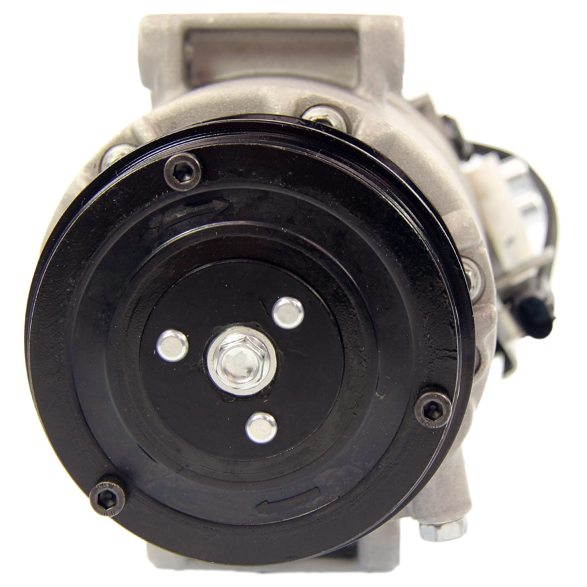 ATEC Germany Compressore aria condizionata con puleggia a cinghia con nervatura a V e anello di tenuta per DENSO 6SEU16C, compatibile con MERCEDES-BENZ Classe A (W169), Classe B Sports Tourer (W245)