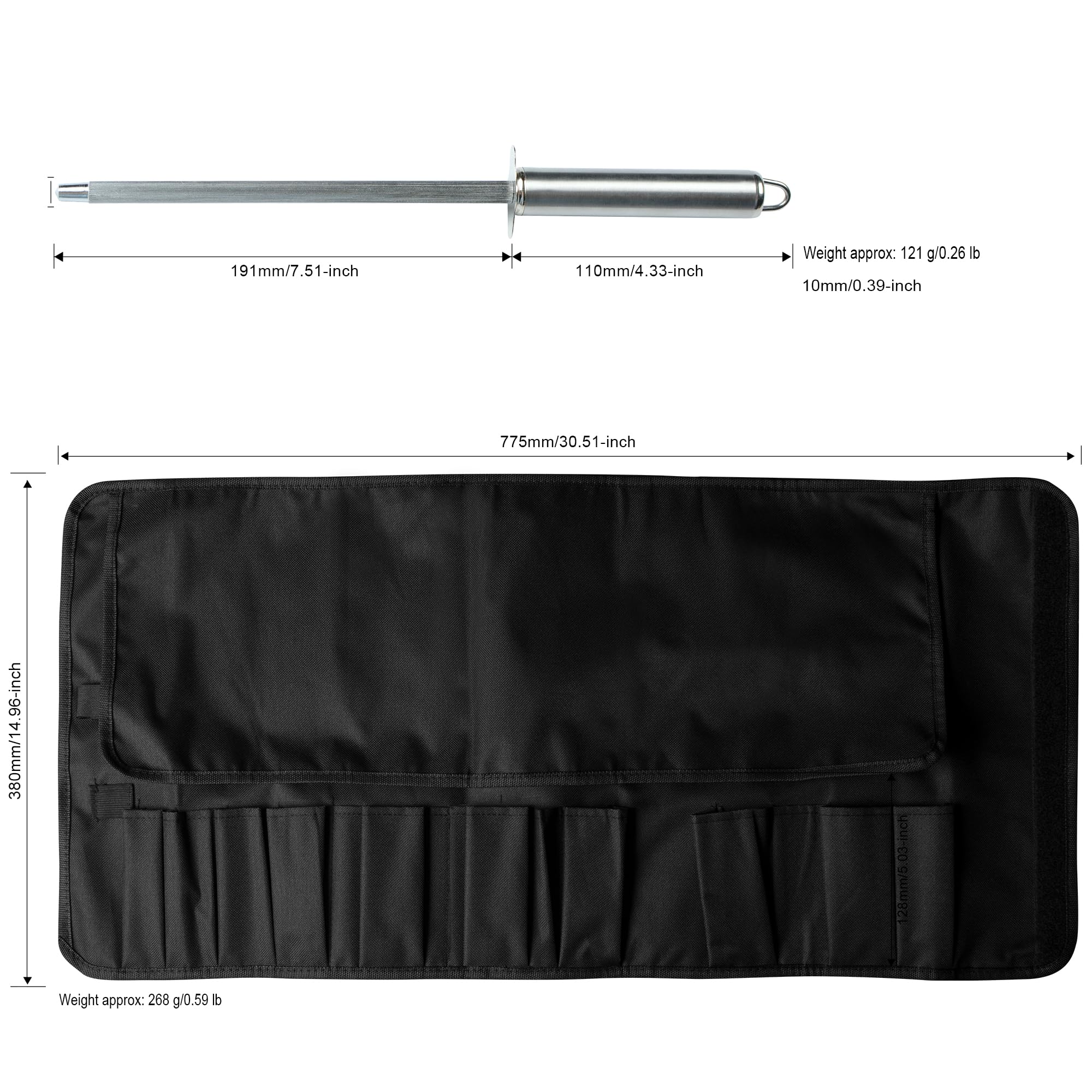 Amazon | Authentic XYJ Since1986 プロフェッショナルナイフセット