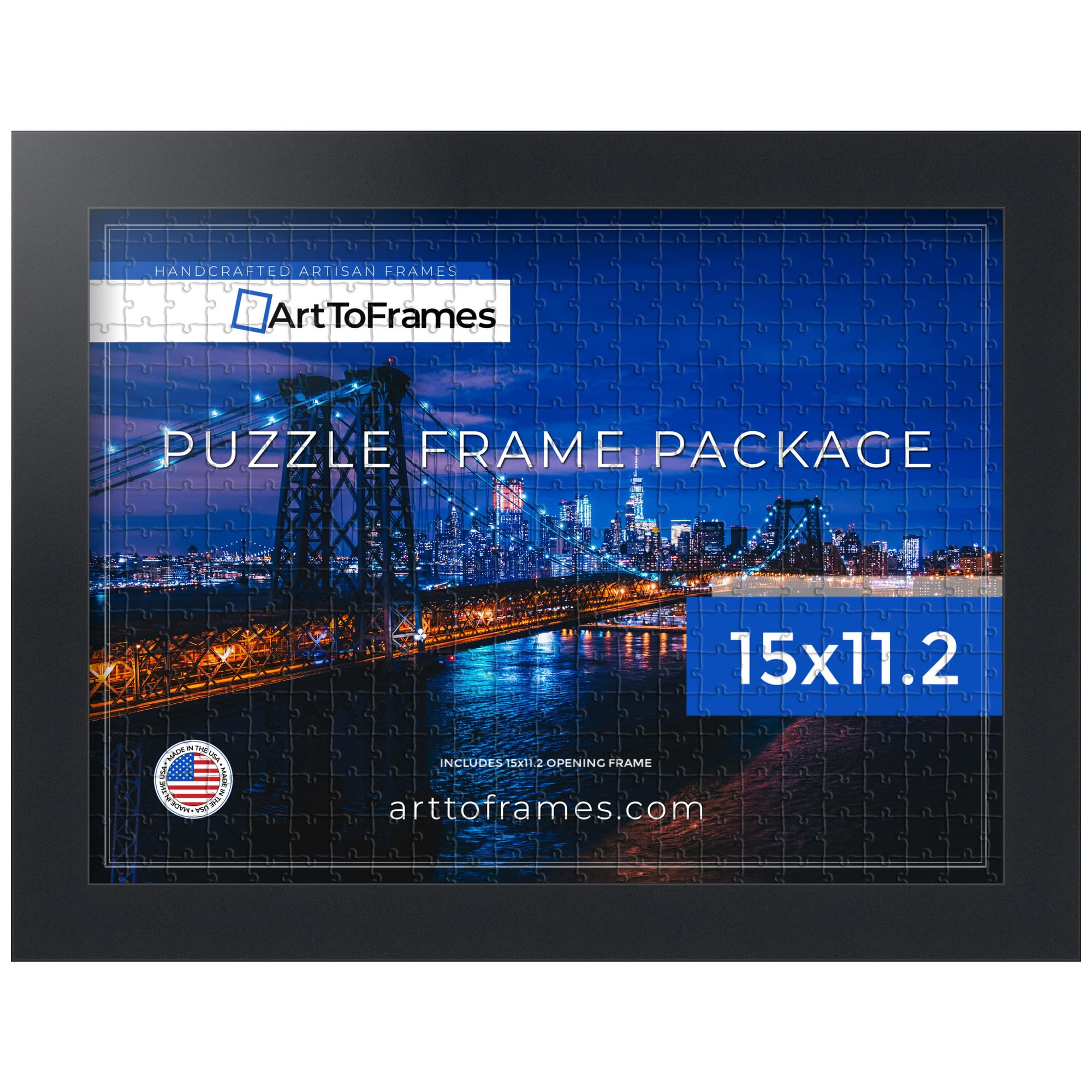 Amazon.com - ArtToFrames 15x11.2 INCH/28.5x38 CM Black Frame for