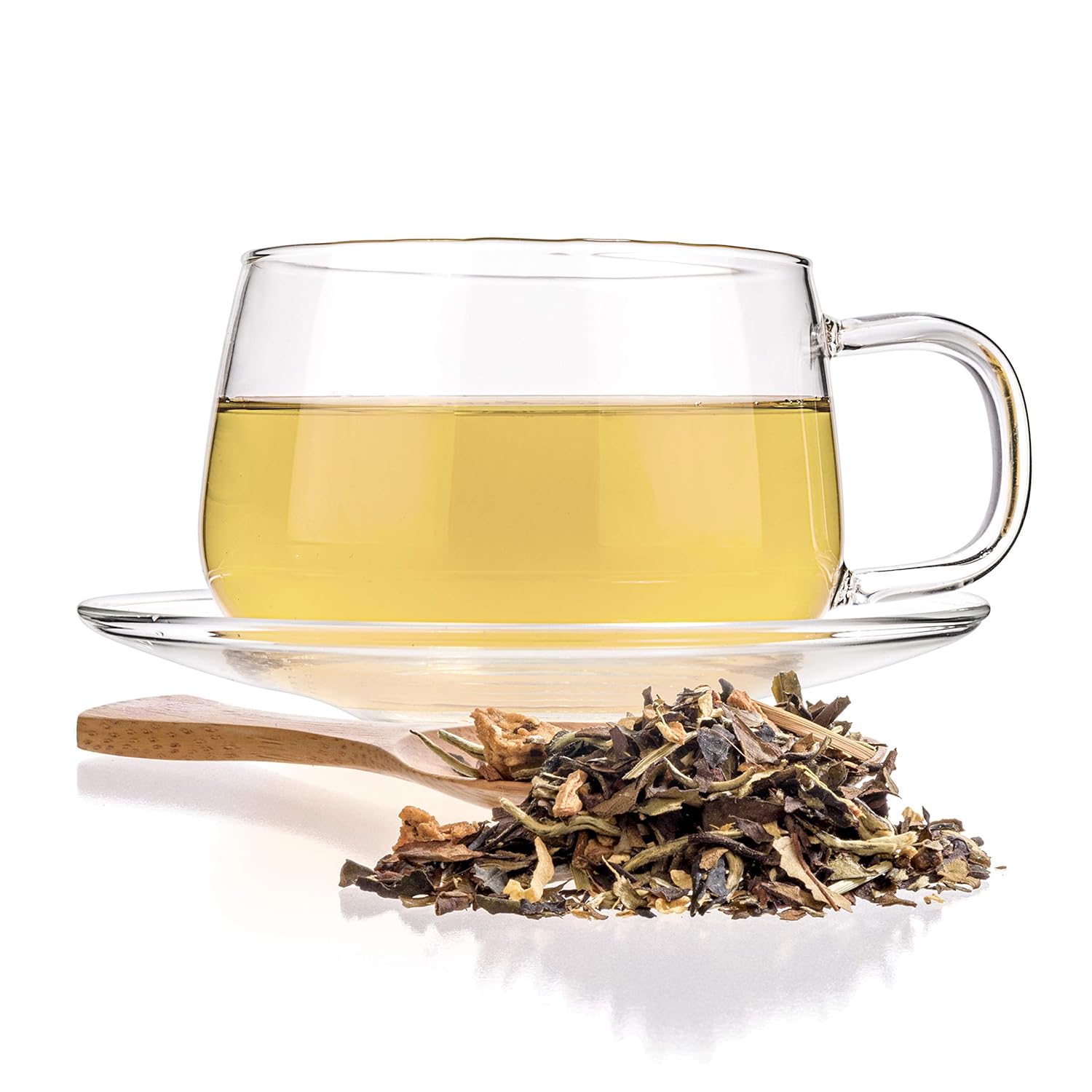 Tealyra - White Ayurvedic Chai - Sweet Spicy - White Tea - Cinnamon - Ginger - Healthy Loose Leaf Tea - Antioxidants Rich - Low Caffeine - 224g (8-ounce)