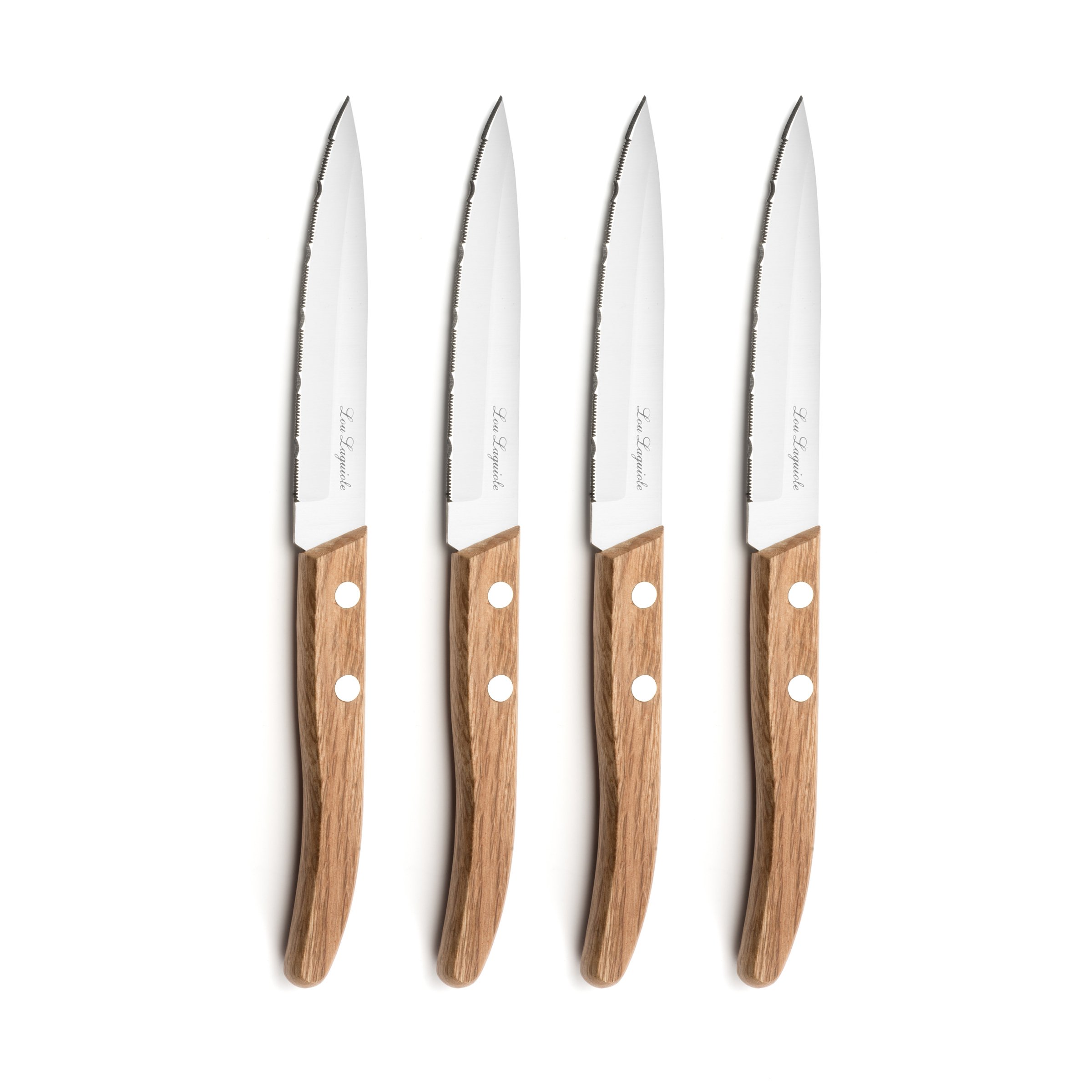 Lou Laguiole Ensemble de Couteaux Amefa Forest Wood (4 pcs)