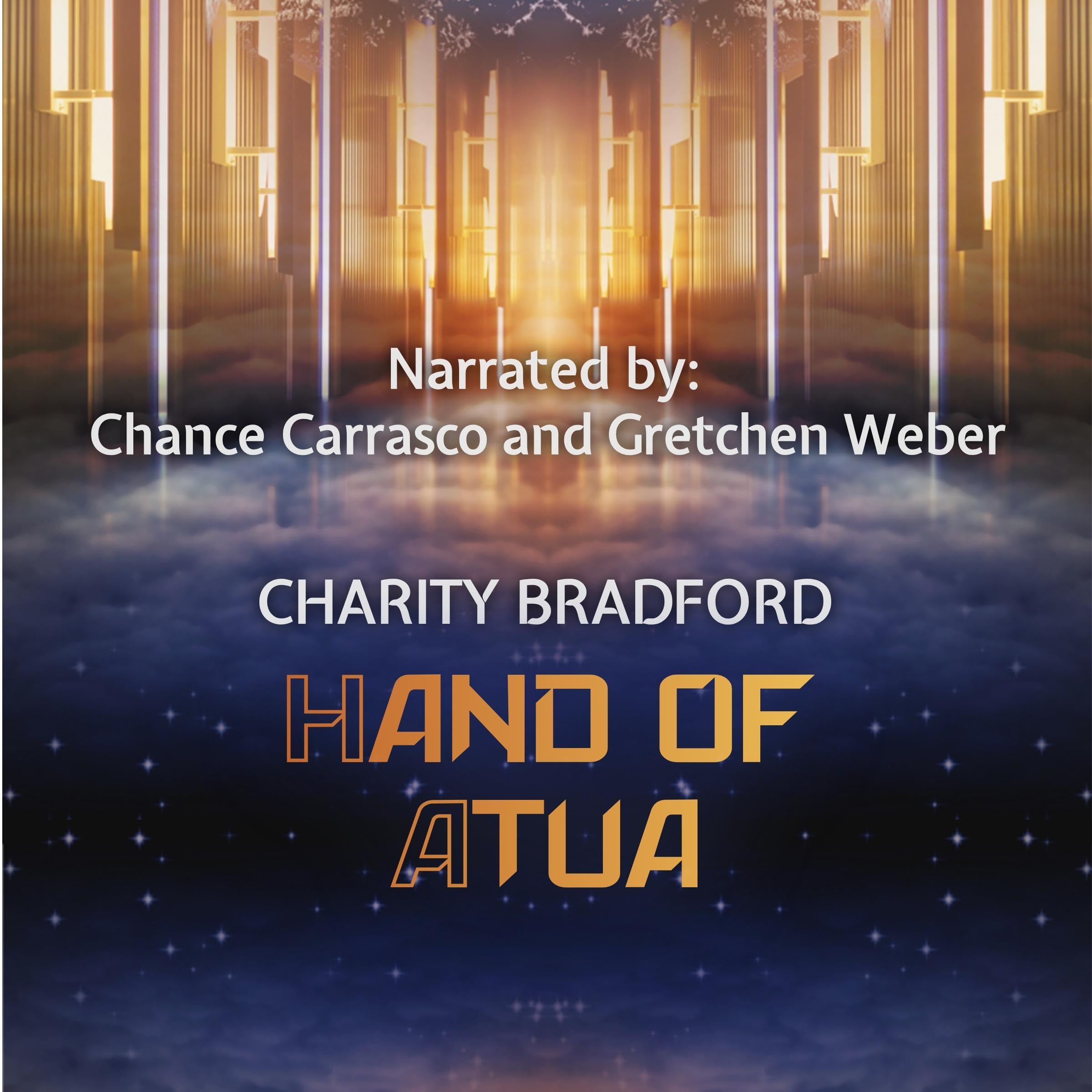 Cover art for Hand of Atua, A Space Opera Romance of Faith, Rebellion, and Destiny