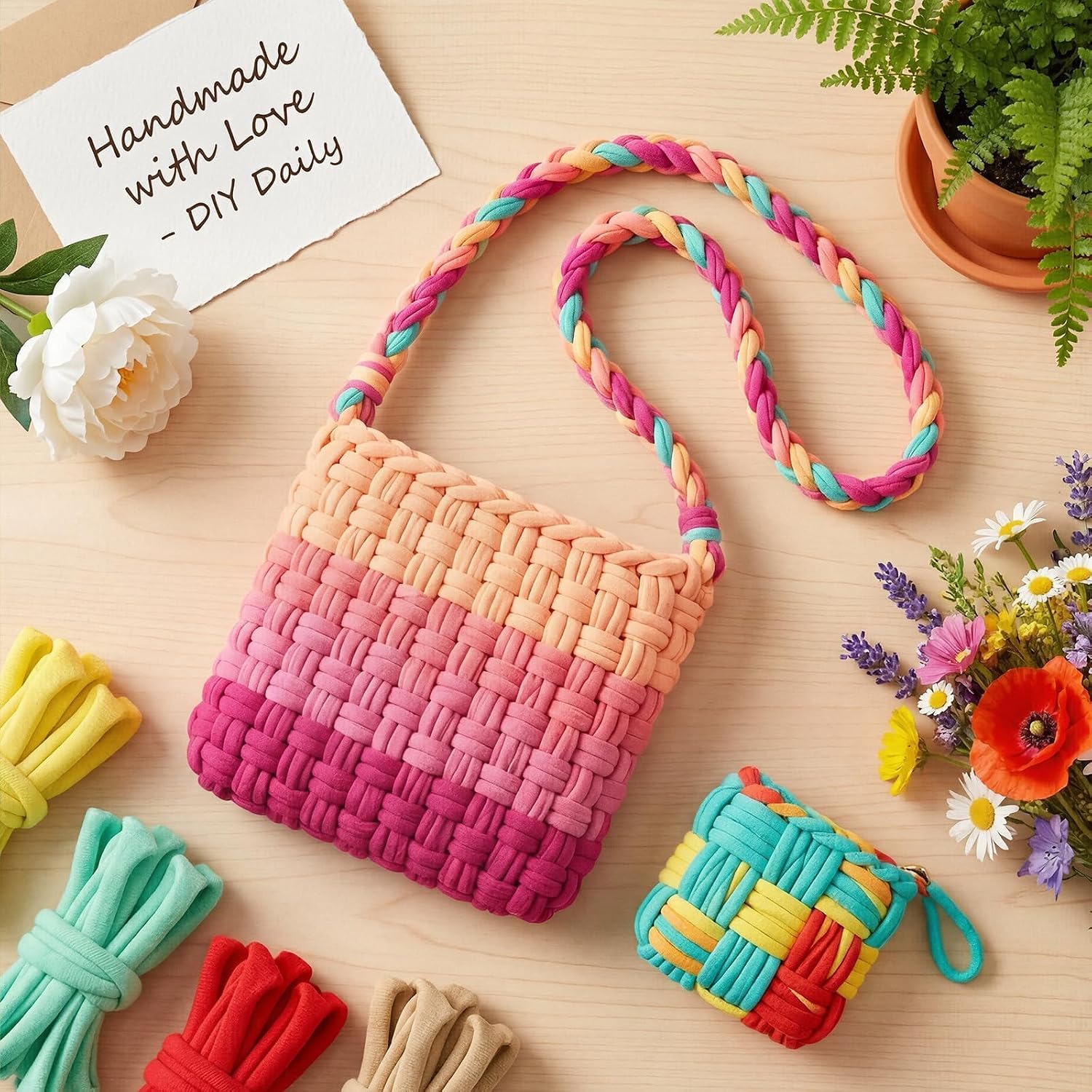 Foyods 120PCS Weaving Loom Refill Loops, 12 Colors Weaving Loops for 7-Inch Weaving Loom & Potholder Loops/Loom Loops/Potholder Loom Loops/Weaving Loom Bands