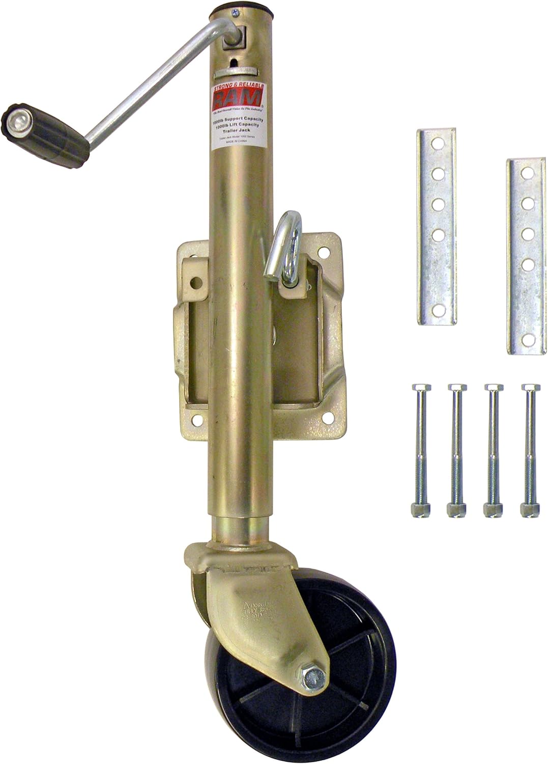 RAM Marine Swivel Jack (MJ1206B) with Mounting Bracket