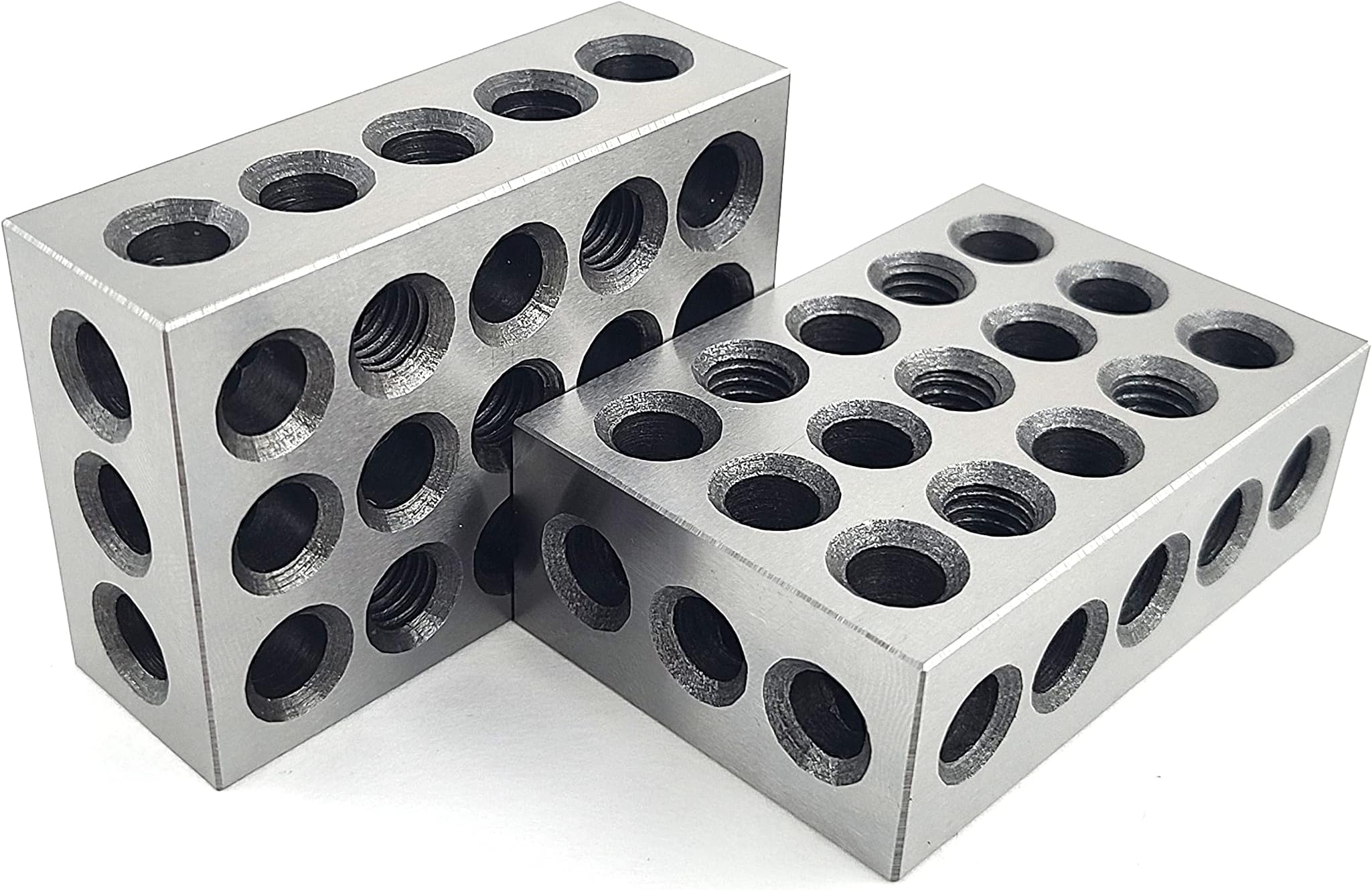 BL-123 Pair of 1" x 2" x 3" Precision Steel 1-2-3 Blocks