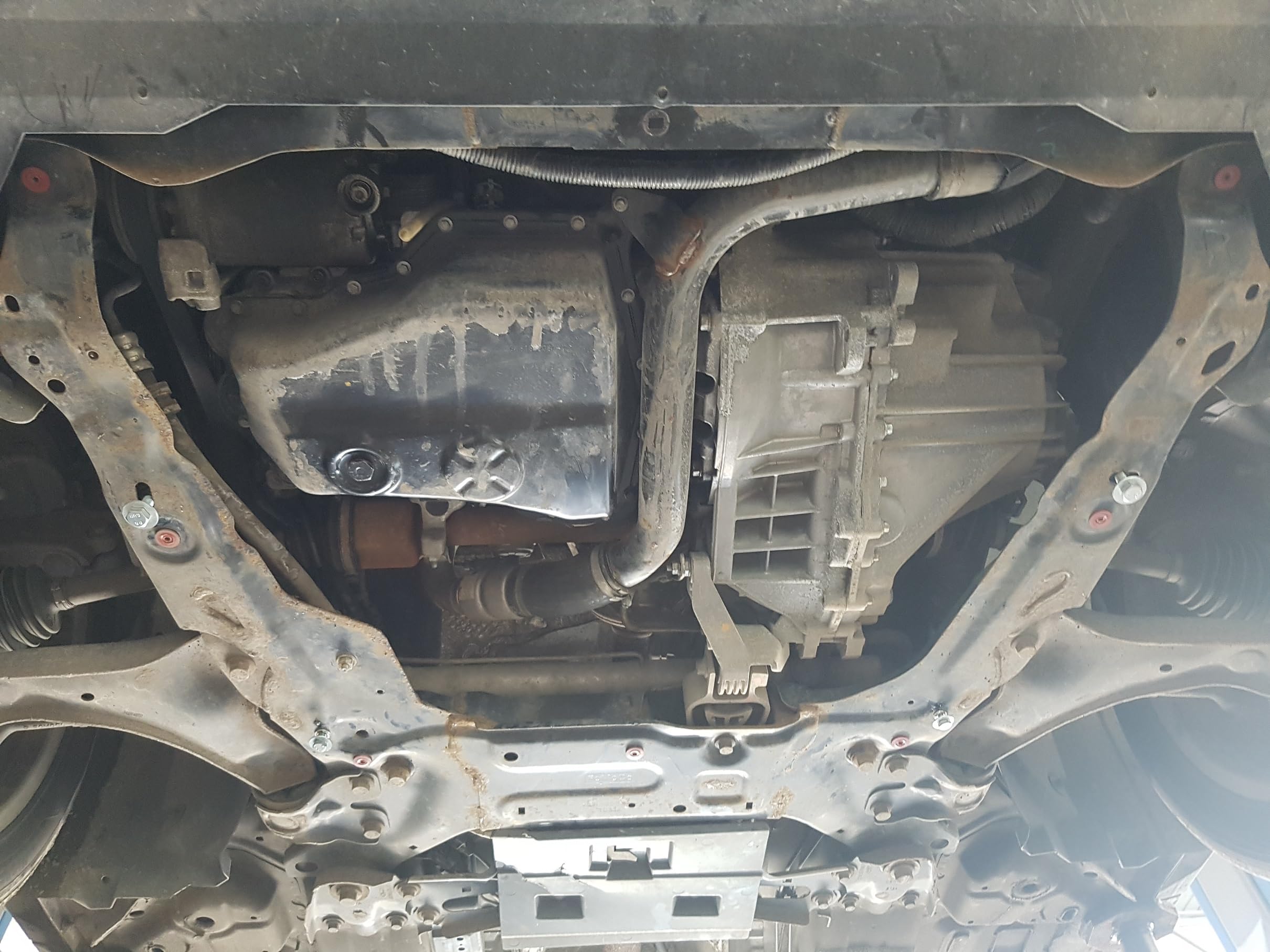 Protección de bajos de motor y caja de cambios de acero compatible con Volvo XC60 - (2009-2017)