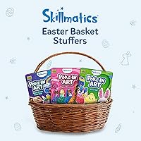 Vista 4 de Skillmatics Poke-in Art - Princesas mágicas, diversión sin desorden para niños, kits de manualidades de madera de bricolaje, actividad creativa