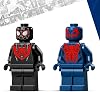 LEGO Marvel Miles Morales Robot، Spider-Man vs. 2099’ مجموعة صنع الألعاب الإبداعية مع شخصيتين صغيرتين للفتيات والفتيان الذين تزيد أعمارهم عن 76337-6 سنوات، لعبة لعب الأدوار، فكرة هدية (135 قطعة)