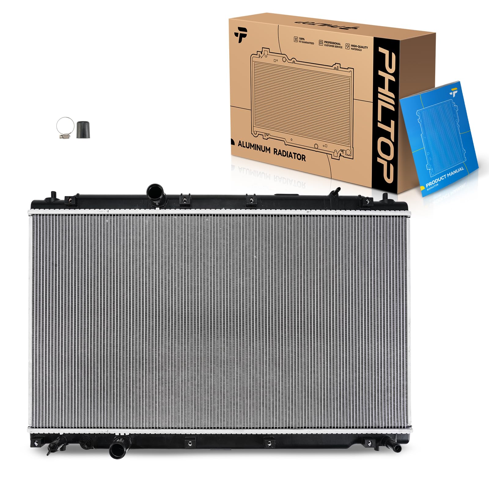 PHILTOP Radiator Compatible with 2017-2022 CR-V 1.5L
