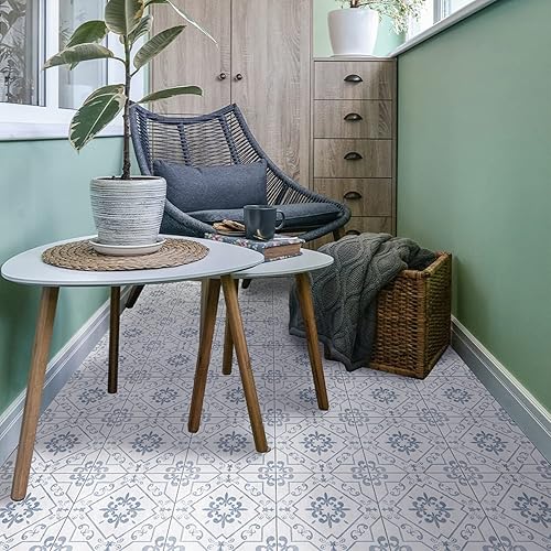 Miniatura 3 de 12 calcomanías de vinilo esmerilado para transferencia de salpicaduras en muro, adhesivo autoadhesivo para suelo de cocina, baño, mediterráneo, 8 x