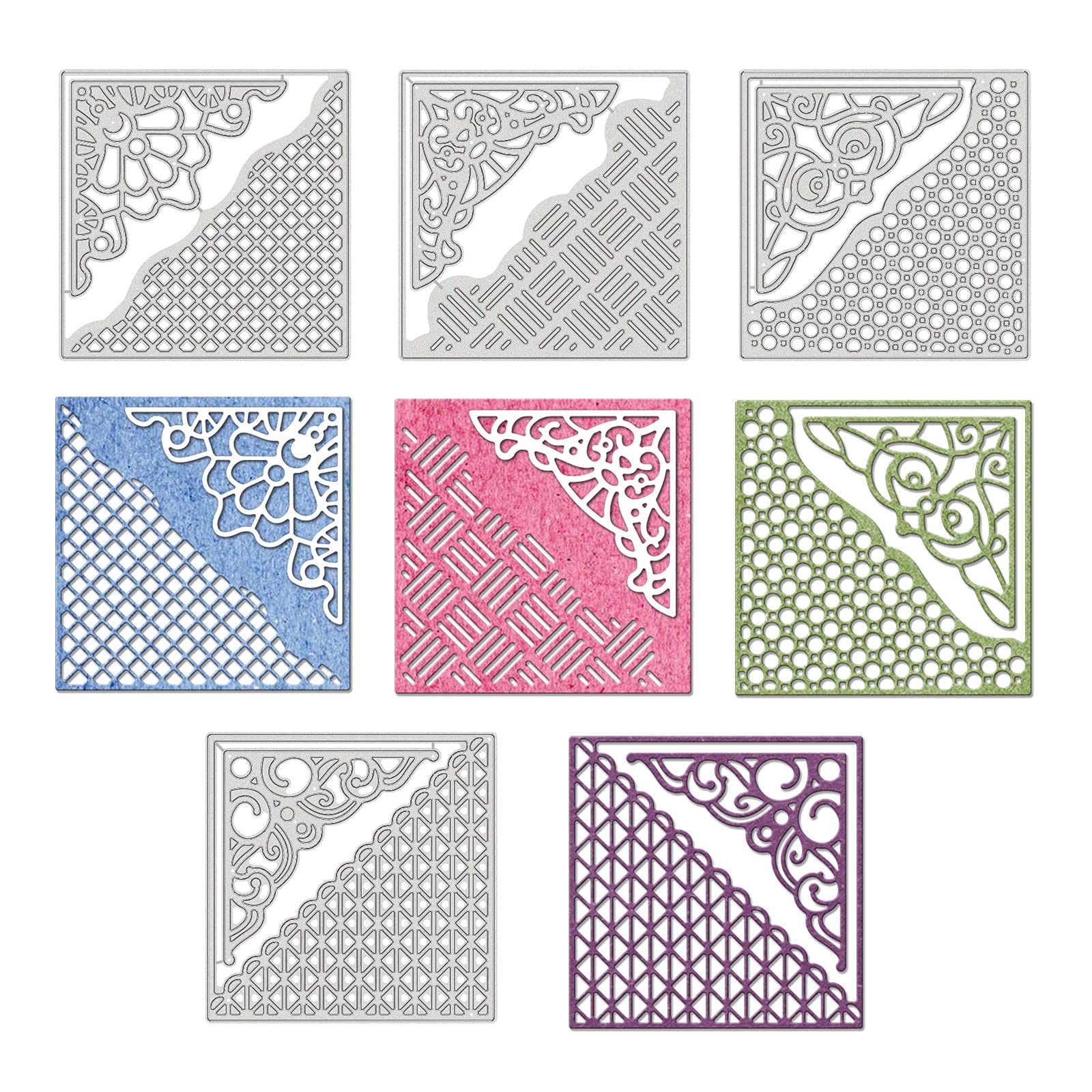GLOBLELAND 2 Dies Découpe Acier Robe Femme Élégante, Matrice Scrapbooking Gaufrage Cartes Invitations Album Photo, Pochoir Découpage Bricolage Papier Carte Vœux