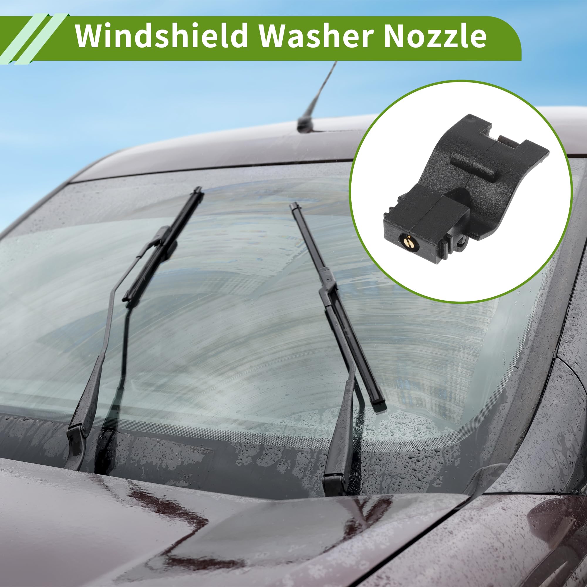 Amazon.com: HOPESPANNER No.853810T010 Windshield Washer Nozzle for