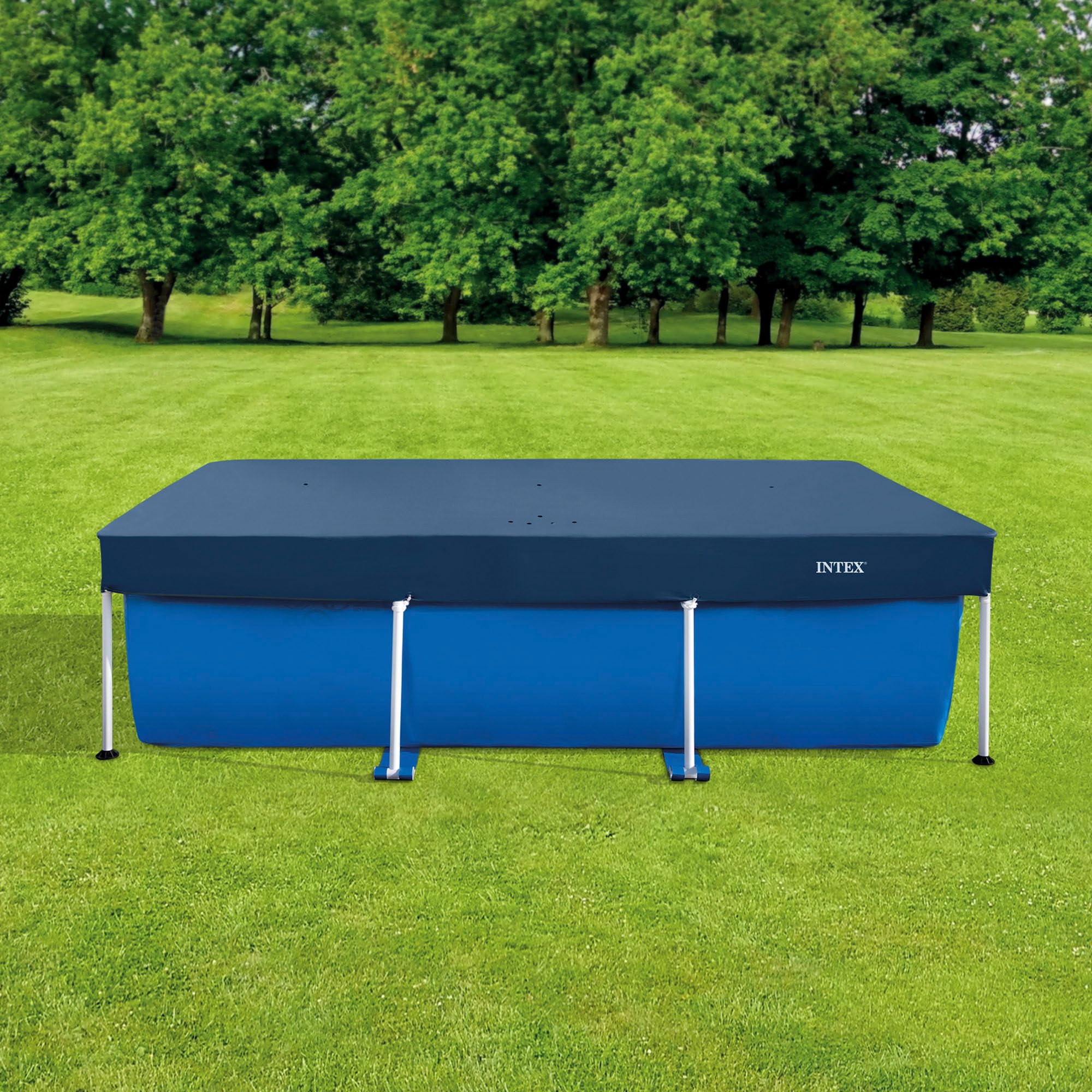 Intex 28078 - Copertura Invernale per Piscine Fuori Terra Rettangolari, 300x200 cm